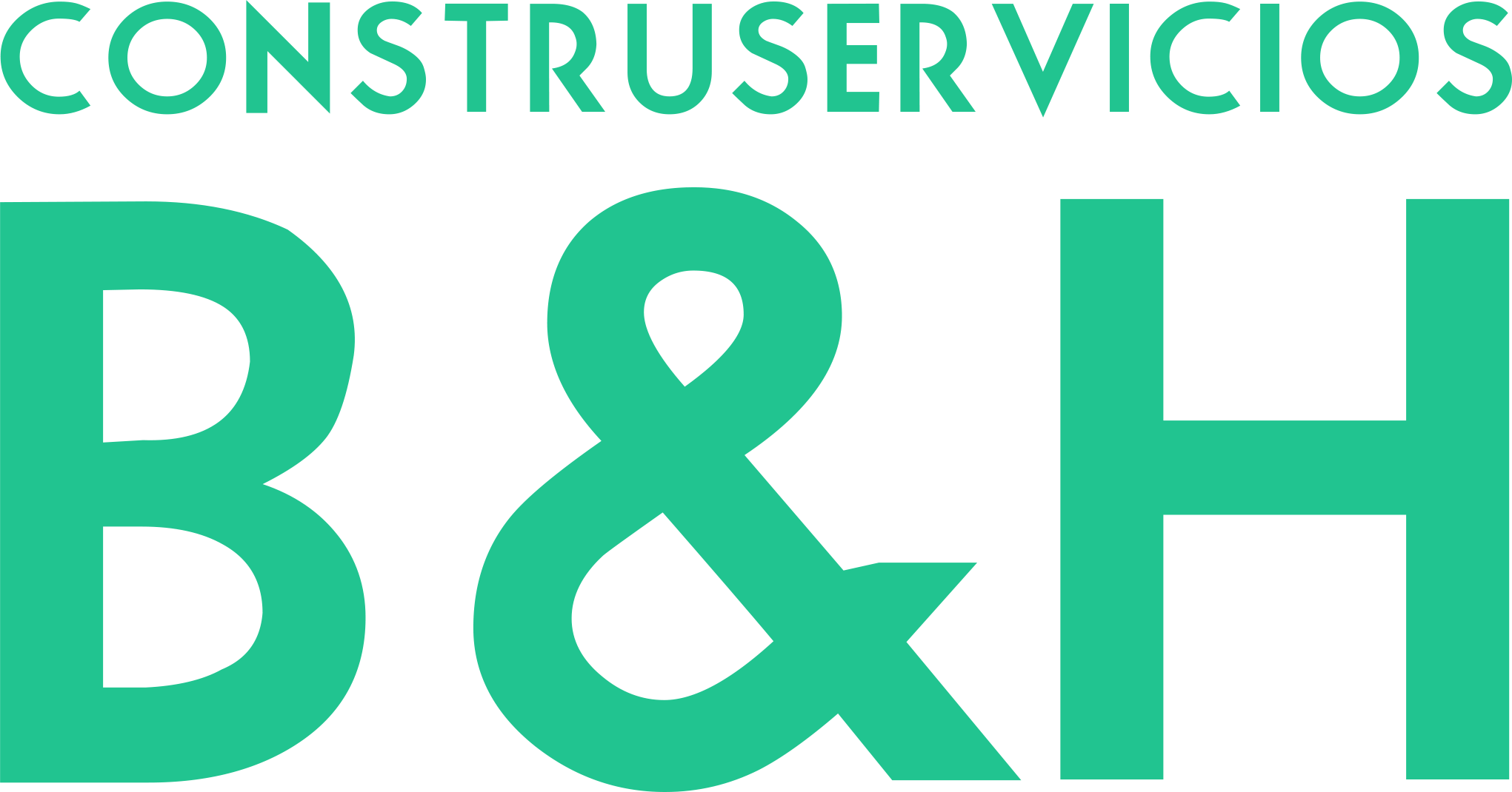 Logo construservicios byh